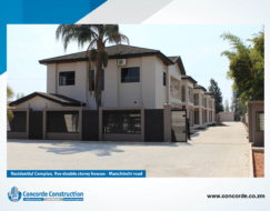 Residential Complex, five double storey houses - Manchinchi road
